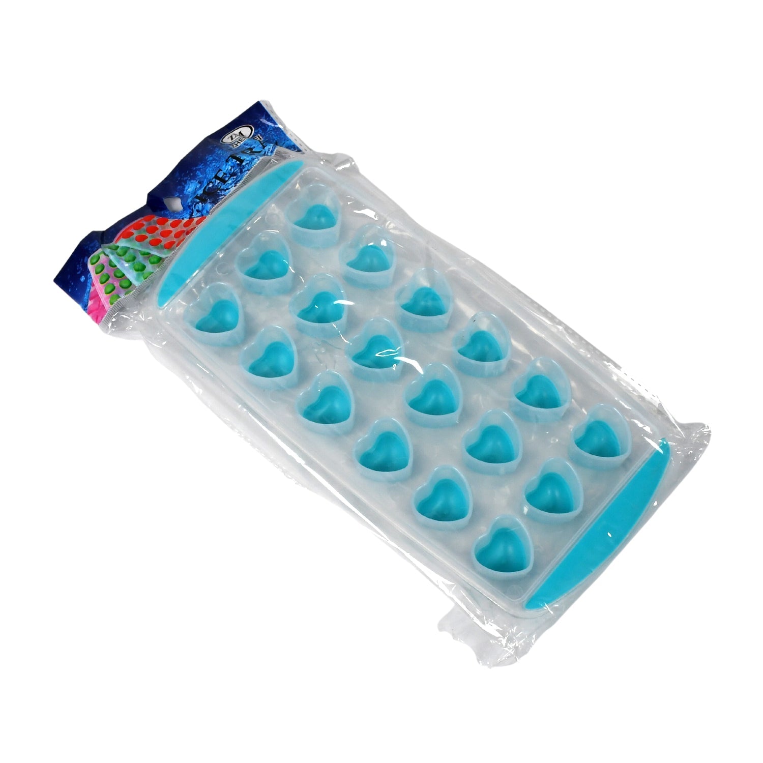 5352 Easy Push Premium POP-UP ice Tray, With Flexible Silicon Bottom and Lid, Heart Shape 18 Cube Trays DeoDap 5352 Easy Push Premium POP-UP ice Tray, With Flexible Silicon Bottom and Lid, Heart Shape 18 Cube Trays DeoDap